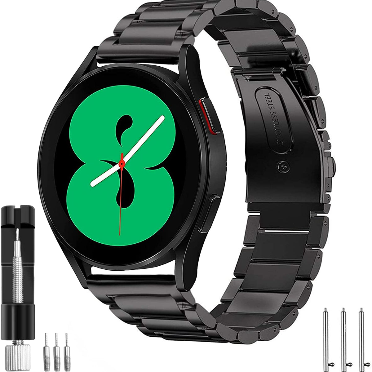 Samsung Galaxy Watch 6 band black TECH-PROTECT ICONBAND LINE (40 / 42 44 45  46 MM) AllForMobile